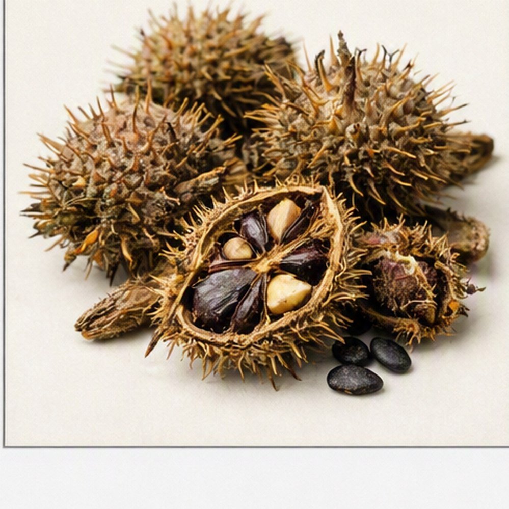 Photograph of Arctium lappa L. (Burdock Fruit)