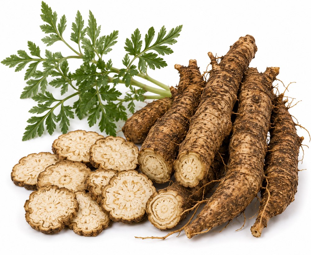 천궁(Cnidium officinale) 식물 세밀화