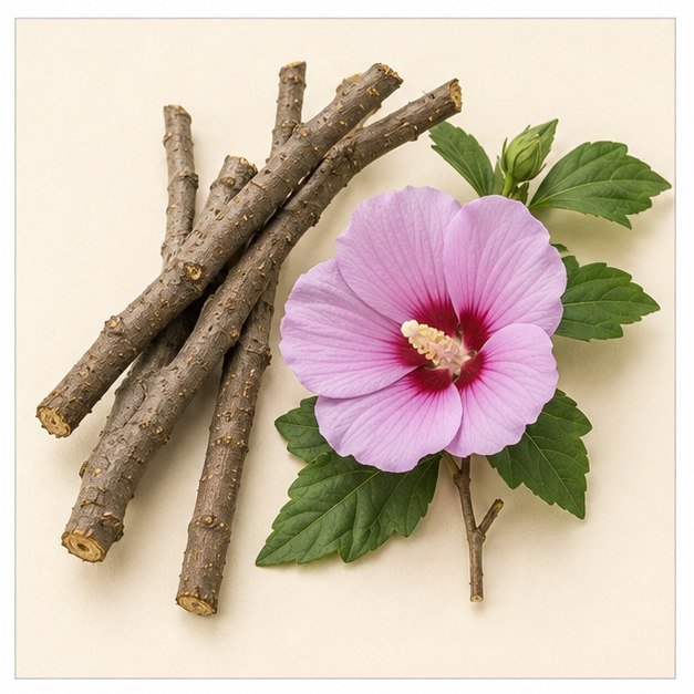 무궁화(Hibiscus syriacus L.) 실물 이미지