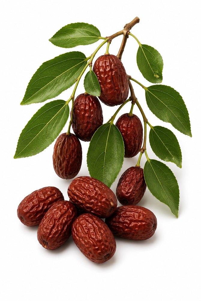 대추(Ziziphus jujuba) 식물 세밀화