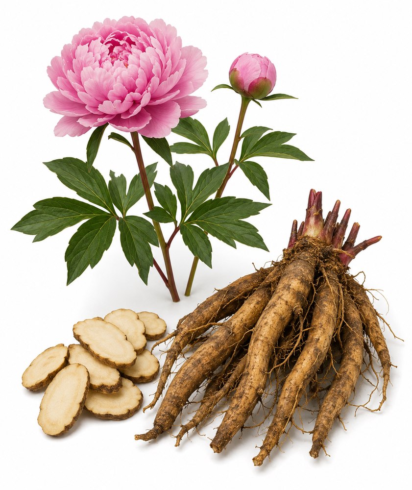 작약 근연종(Paeonia) 식물 세밀화